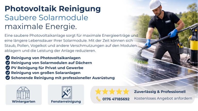 Photovoltaik Reinigung Achim